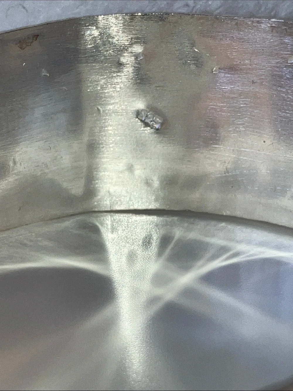 Textured NWOT Sterling Silver Hammered Cuff Bracelet